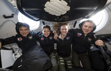 Astronauts return to Earth with SpaceX after 5 months at the International Space Station